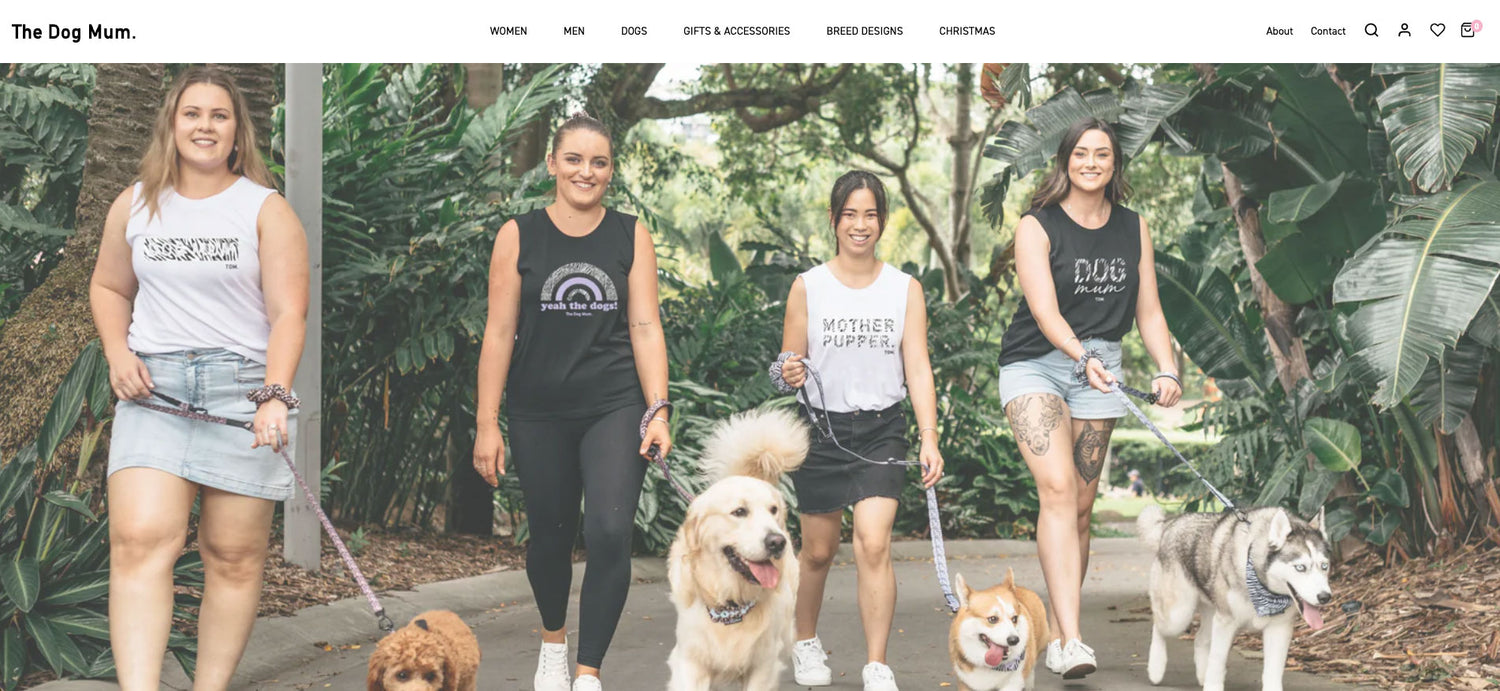 The dog mum website 